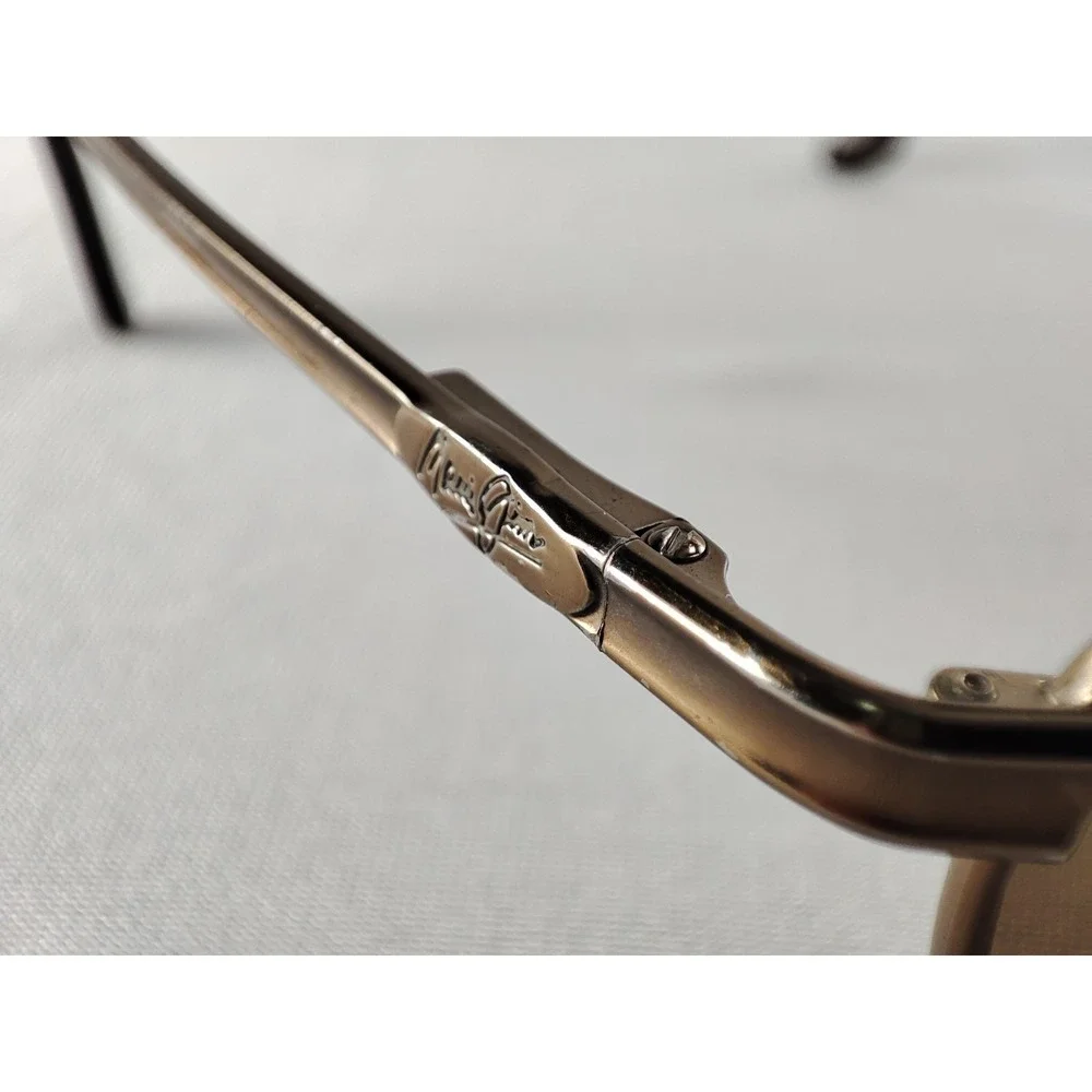 Maui‎ Jim MJ-131-19 Islander Sunglasses Copper Metal HCL Bronze Polarized Italy